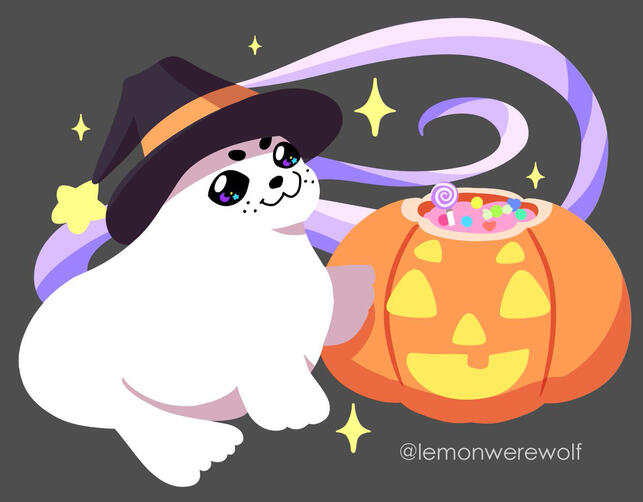 Halloween Seal