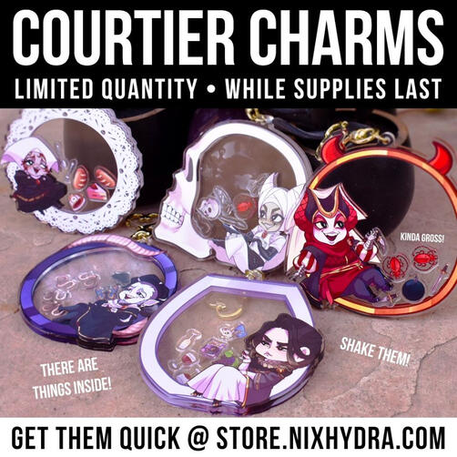 Arcana Courtier Charms